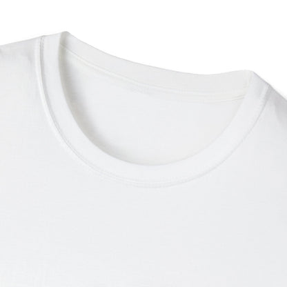 Casual Haunt Ghost T-Shirt - White Softstyle Unisex Tee
