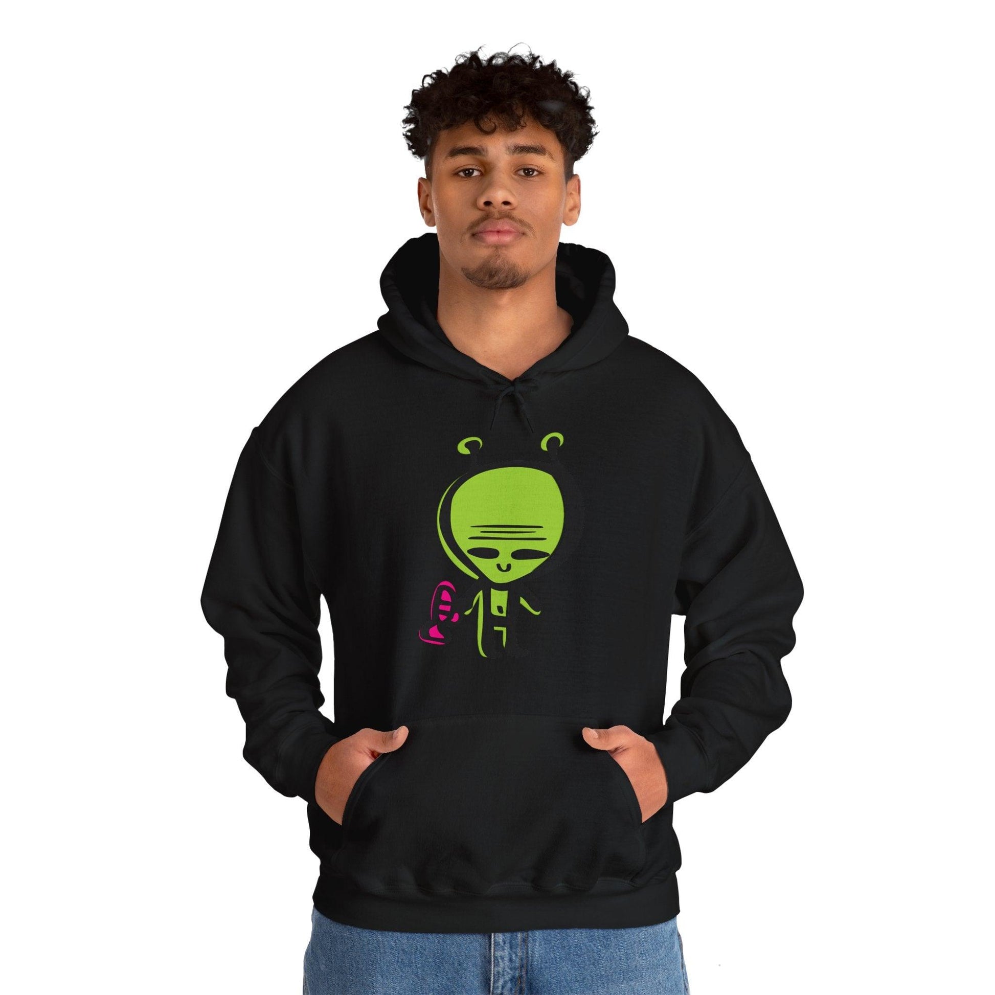 Alien Attack Unisex Hoodie - Stylish & Comfortable Wear