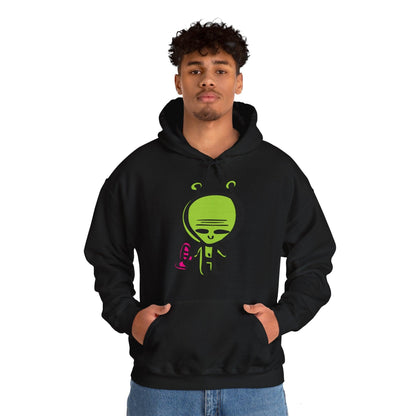 Alien Attack Unisex Hoodie - Stylish & Comfortable Wear