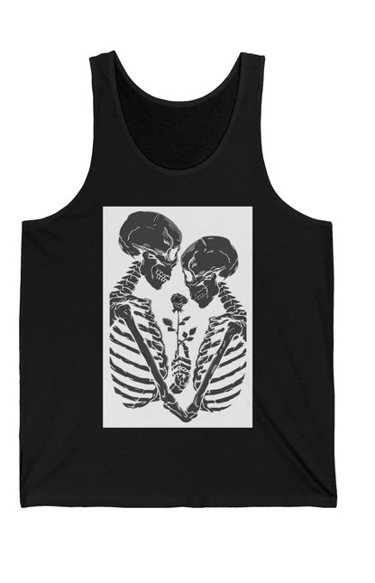 Til Death - Skeleton Tank Top-Threads from the Crypt