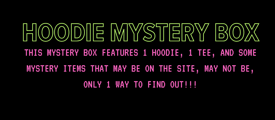 Hoodie Mystery Box - Adult Clothing